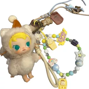 【全新】POP MART BABY MOLLY 口袋系列 卡其杏色掛飾 PD2586