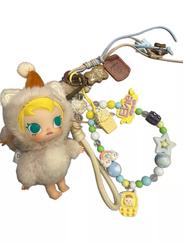 【全新】POP MART BABY MOLLY 口袋系列 卡其杏色掛飾 PD2586