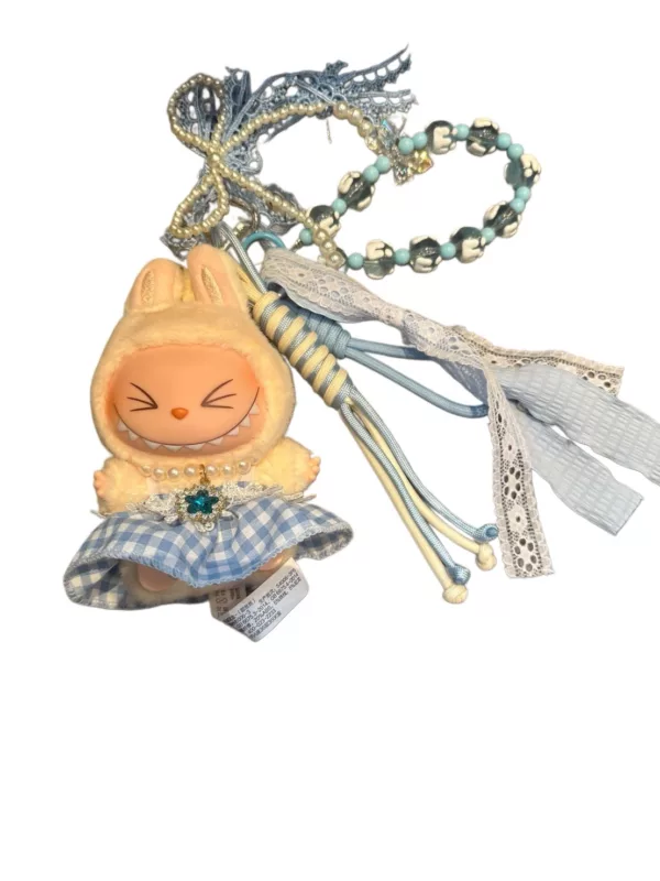 【全新】POP MART LABUBU 甜絲絲 二代坐坐掛飾 PD2637