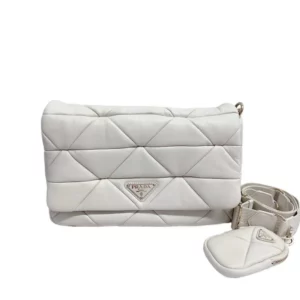 【二手】PRADA 白色手提袋 PD2602