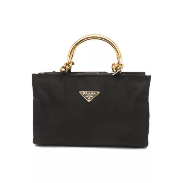 【二手】PRADA 尼龍手提包 YY2189