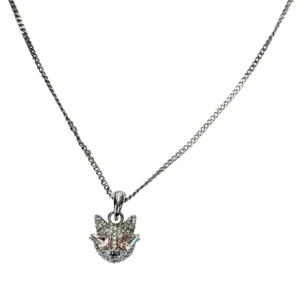【二手】ROGER VIVIER PSYCHEDELICAT 水鑽 項鏈 PD2440