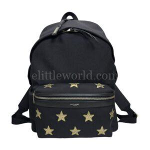 【二手】SAINT LAURENT 黑色 星星背包 PD2713