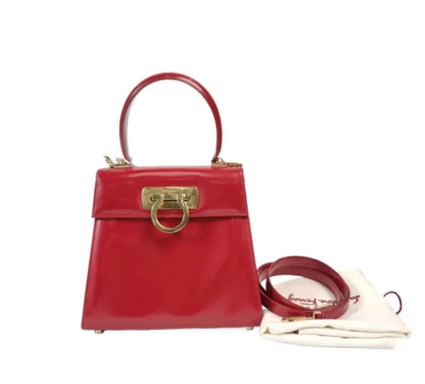 【二手】SALVATORE FERRAGAMO GANCINI 手袋 RR2468