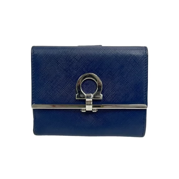 【二手】SALVATORE FERRAGAMO 短銀包 Y0422