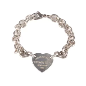 【二手】TIFFANY & CO. RETURN TO TIFFANY 心形吊飾手鍊 PD2593