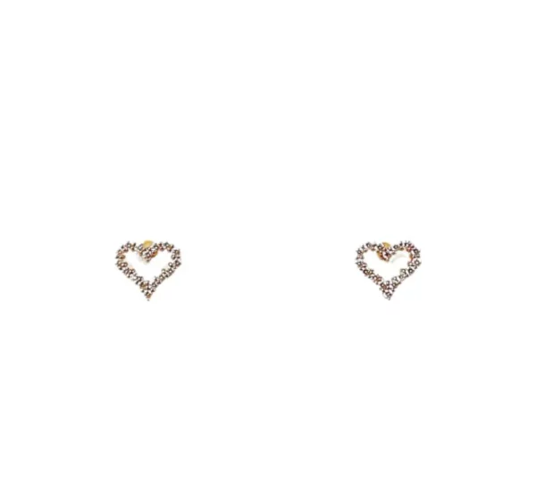 【二手】TIFFANY & CO. 心形鑽石耳環 RR2458