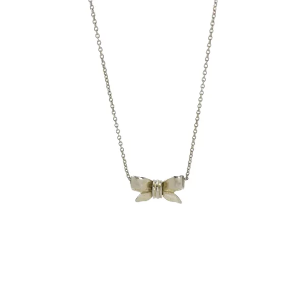【二手】TIFFANY & CO. 蝴蝶結項鏈 RR2677