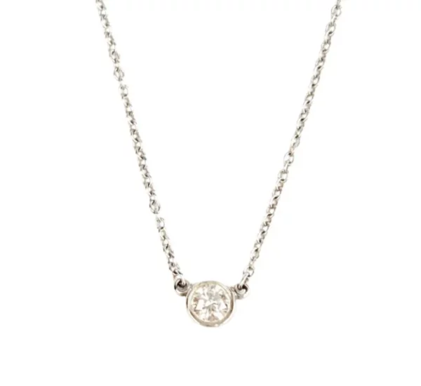【二手】TIFFANY & CO. TIFFANY DIAMOND BY TEH YARD 項鏈 RR2423