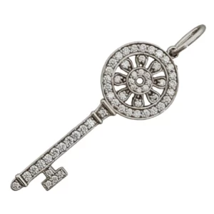 【二手】TIFFANY & CO. TIFFANY KEYS 花瓣鑰匙鍊墜 RR2419