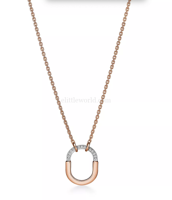 【二手】TIFFANY & CO. TIFFANY LOCK 鑽石項鏈 RR2630