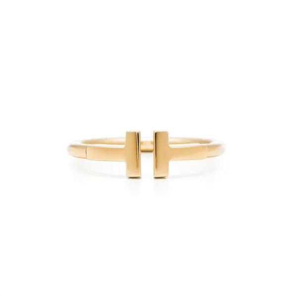 【二手】TIFFANY & CO. TIFFANY T WIRE 線圈戒指 52 RR2611