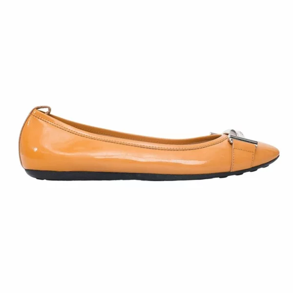 【二手】TOD‘S 漆皮平底鞋 35.5 E15851