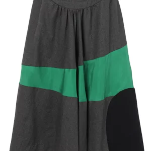 【二手】TSUMORI CHISATO 拼接色塊半身裙 M