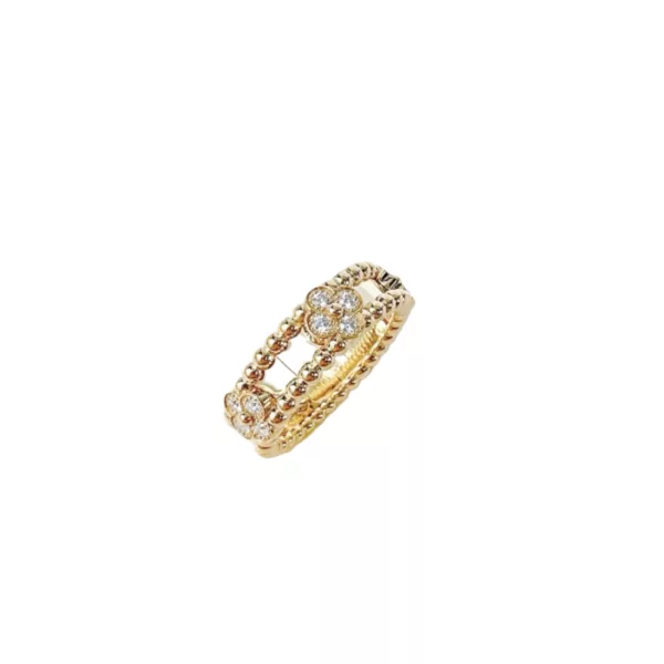 【二手】VAN CLEEF & ARPELS PERLEE SWEET CLOVERS 戒指 51 PD2618