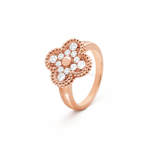 【二手】VAN CLEEF & ARPELS VINTAGE ALHAMBRA 戒指 51 RR2653