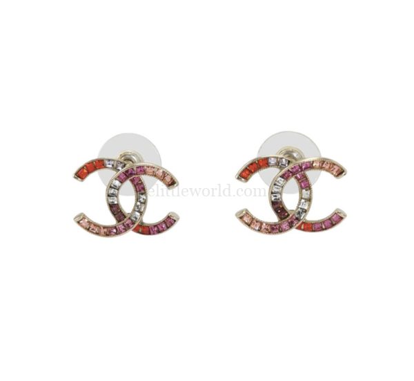 【二手】CHANEL CC 耳環 RR2734