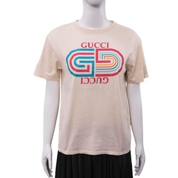 【二手】GUCCI LOGO印花童裝T恤 12 E19775