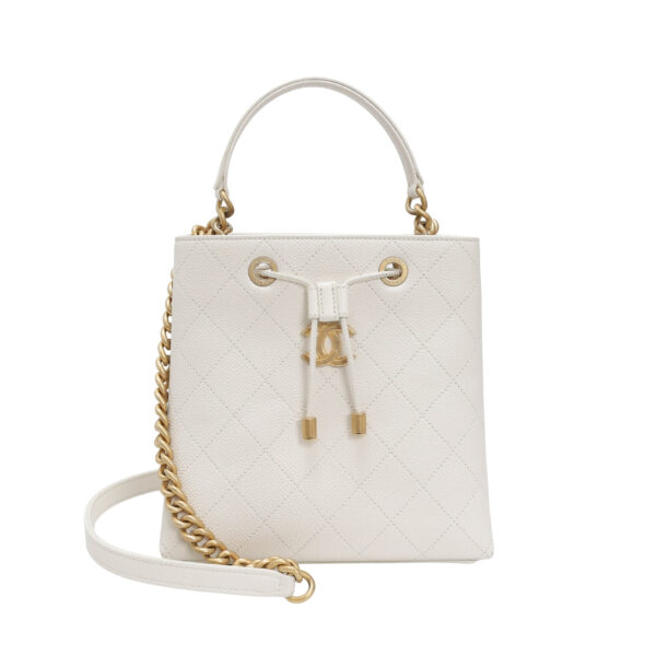 【二手】CHANEL CC 水桶袋 AS0310 E24936