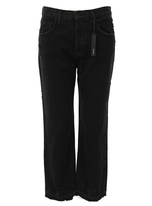 【二手】J BRAND IVY 高腰磨損牛仔褲 26/27