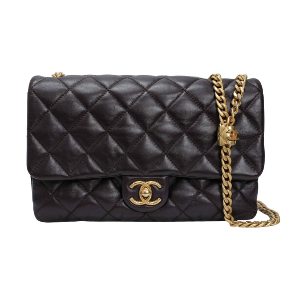 【二手】CHANEL ALL SLIDE LONG 垂蓋手袋 AS3609 E25182