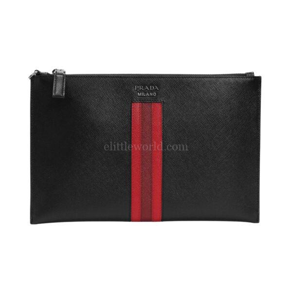 【未使用品】PRADA 手拿包 E24653
