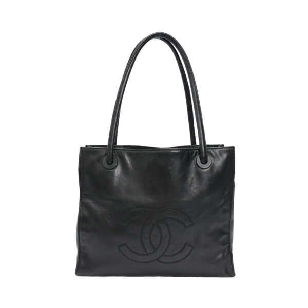 【中古】CHANEL 大號購物手提袋 A10171 E25192