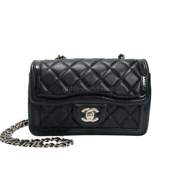 【未使用品】CHANEL 迷你垂蓋手袋 AS4288 E24667