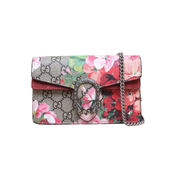 【二手】GUCCI DIONYSUS GG BLOOMS 迷你單肩包 RR2990
