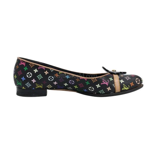 【二手】LOUIS VUITTON X TAKASHI MURAKAMI 平底鞋 37 E24758