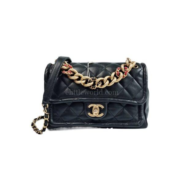 【二手】CHANEL CC 垂蓋手袋 AS0936 RR2844