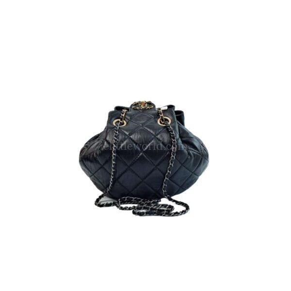 【未使用品】CHANEL ALL ABOUT GUSSETS 水桶袋 AS2984 RR2905