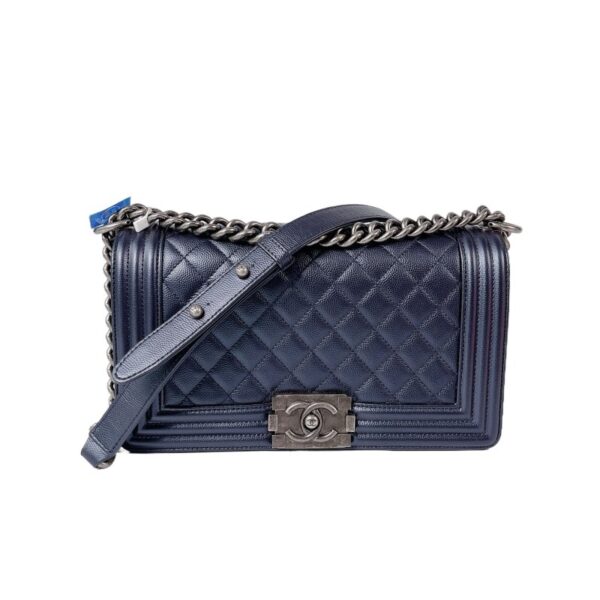 【二手】CHANEL LEBOY 翻蓋手袋 RR2926