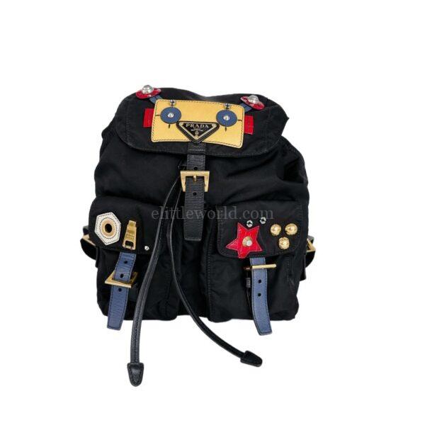 【二手】PRADA TESSUTO 機械人背包 RR2902
