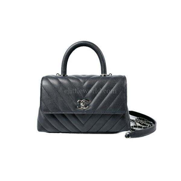 【二手】CHANEL COCO HANDLE 小號垂蓋手袋 RR2780