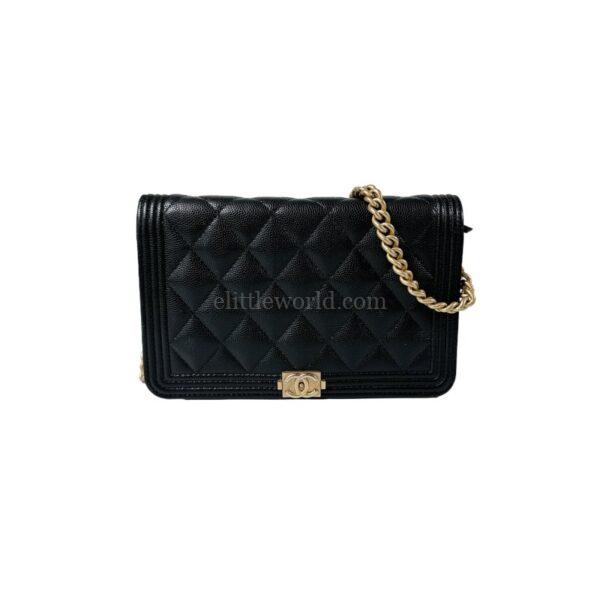 【二手】CHANEL LEBOY 鏈條錢包 RR2766