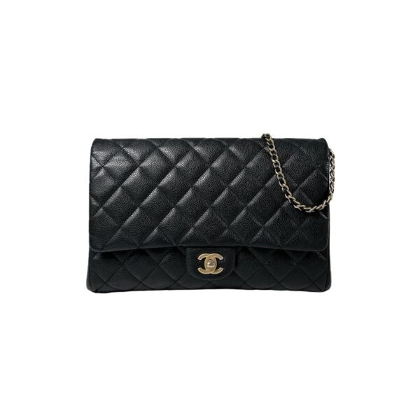 【二手】CHANEL 經典中號垂蓋手袋 RR2965