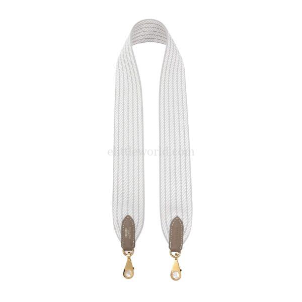 【全新】HERMES SANGLE CORDAGE 50 毫米肩帶 E24850