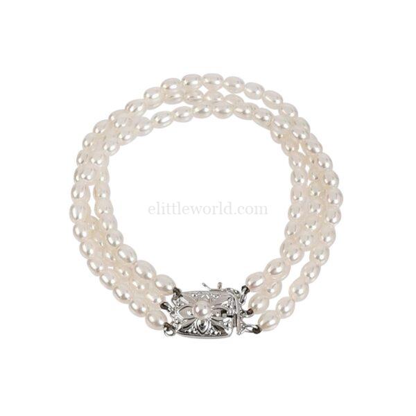 【二手】MIKIMOTO S925 珍珠手鍊 PD2934
