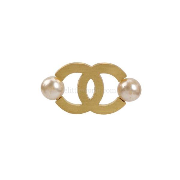 【二手】CHANEL 珍珠胸針 PD2940
