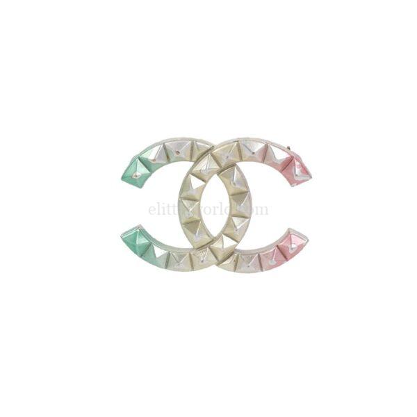 【二手】CHANEL CC 胸針 PD2946