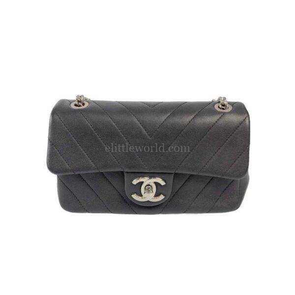 【二手】CHANEL CLASSIC FLAP 黑色手袋 PD2991