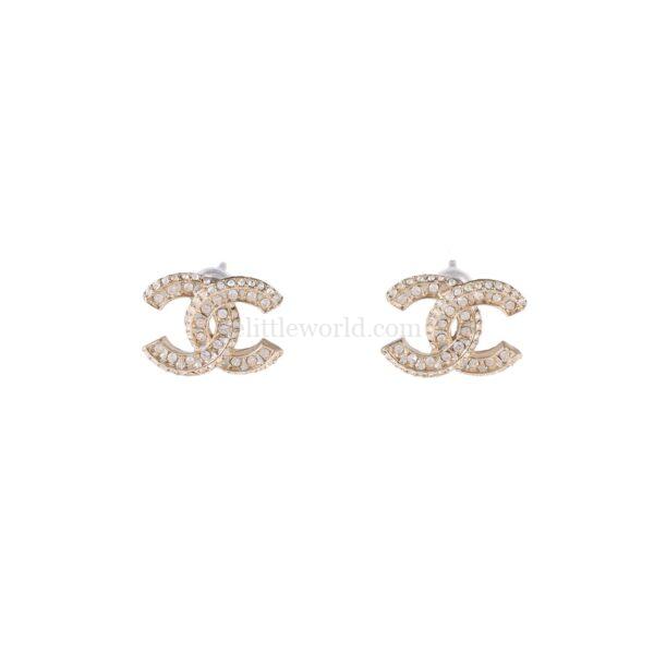 【二手】CHANEL CC 耳環 PD3001