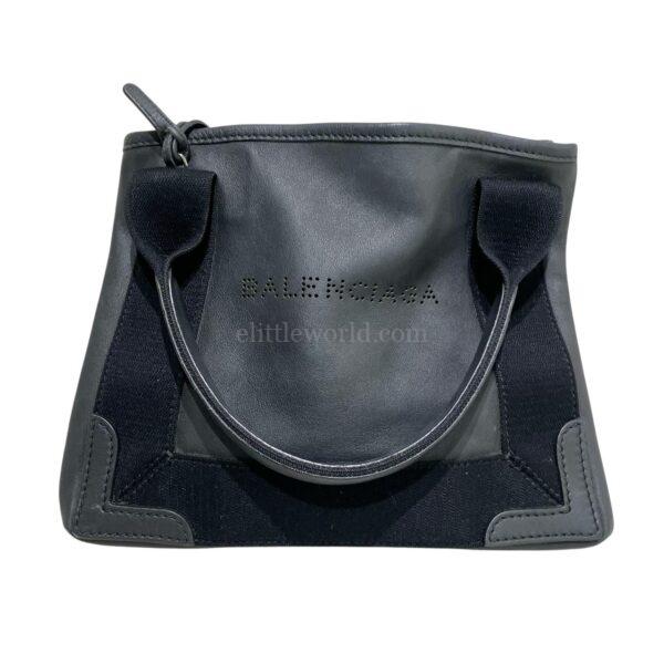 【二手】BALENCIAGA CABAS XS 黑色手提包 PD3022