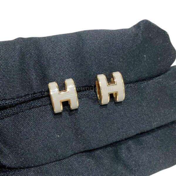 【二手】HERMES POP H 迷你耳環 PD3025