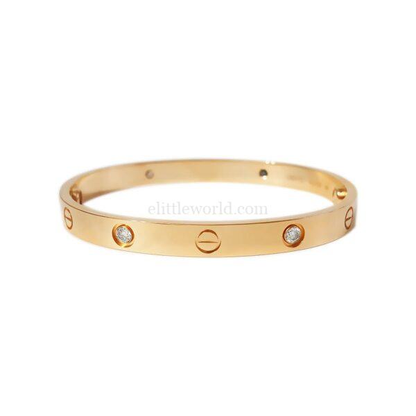 【二手】CARTIER LOVE 黃金手鐲 PD3084