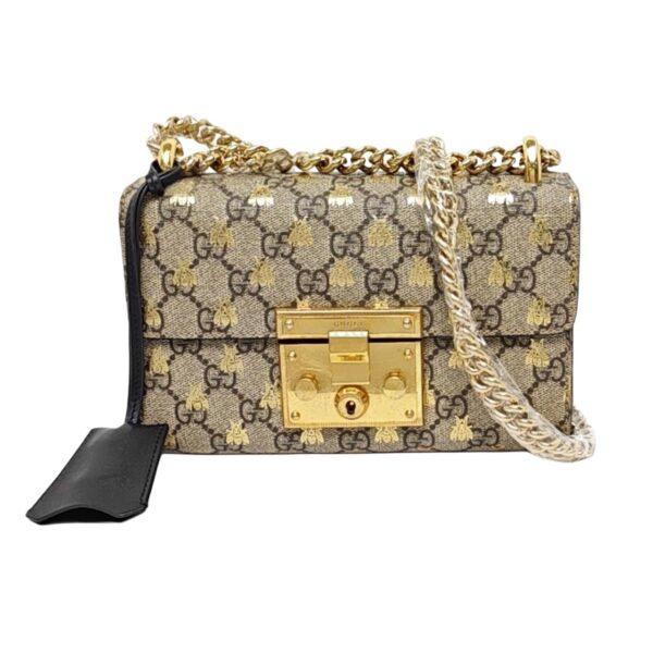 【二手】GUCCI PADLOCK GG 肩背手袋 PD3087