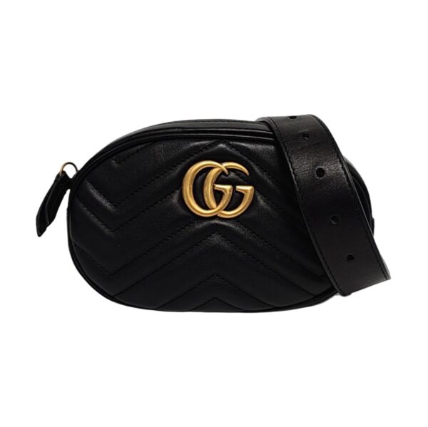 【二手】GUCCI GG MARMONT 腰包 PD3122