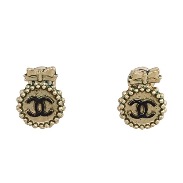 【二手】CHANEL 金色耳環 PD3185