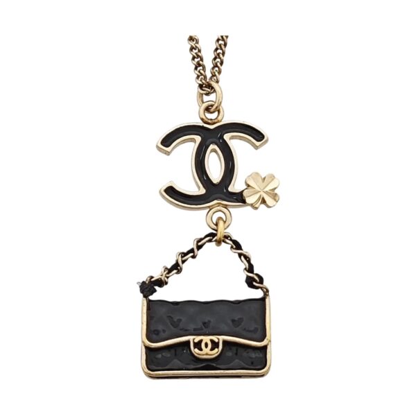 【二手】 CHANEL CC LOGO 項鍊 PD3187